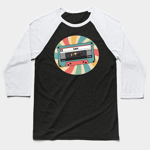 retro lauv Baseball T-Shirt by Saha Paloma Ilustra